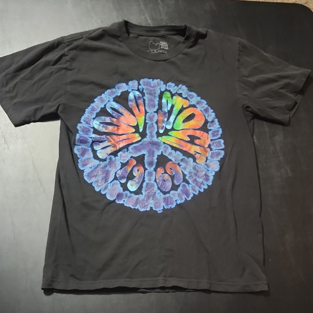 Woodstock Tie-Dye Graphic T-Shirt